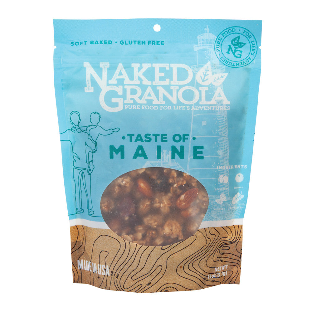 Wholesale Naked Granola Taste Of Maine Bagged Granola 11 Oz Pouch- Bulk