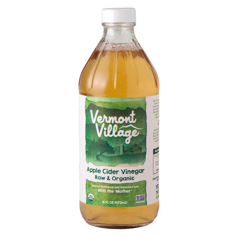 Wholesale Vermont Village Organic Apple Cider Vinegar 16 Oz Bottle-6ct Case Bulk