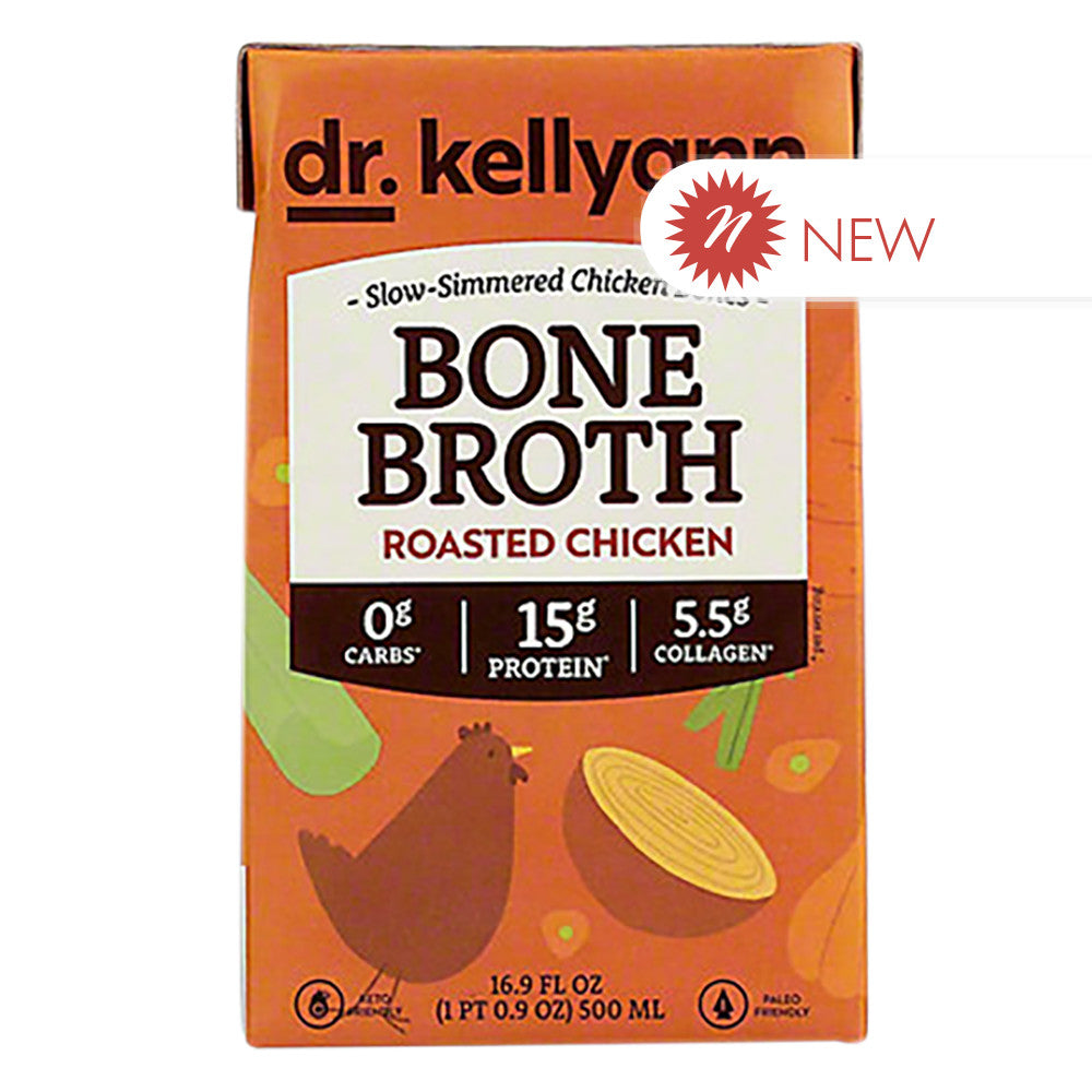 Dr. Kellyann - Roasted Chic Bone Broth - 16.9Oz