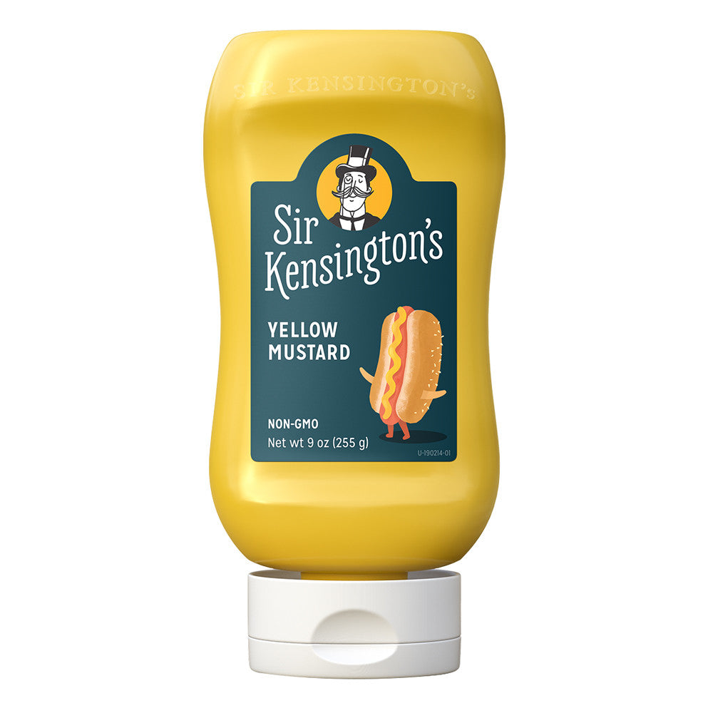 Wholesale Sir Kensington'S Yellow Mustard 9 Oz Squeeze Bottle-6ct Case Bulk