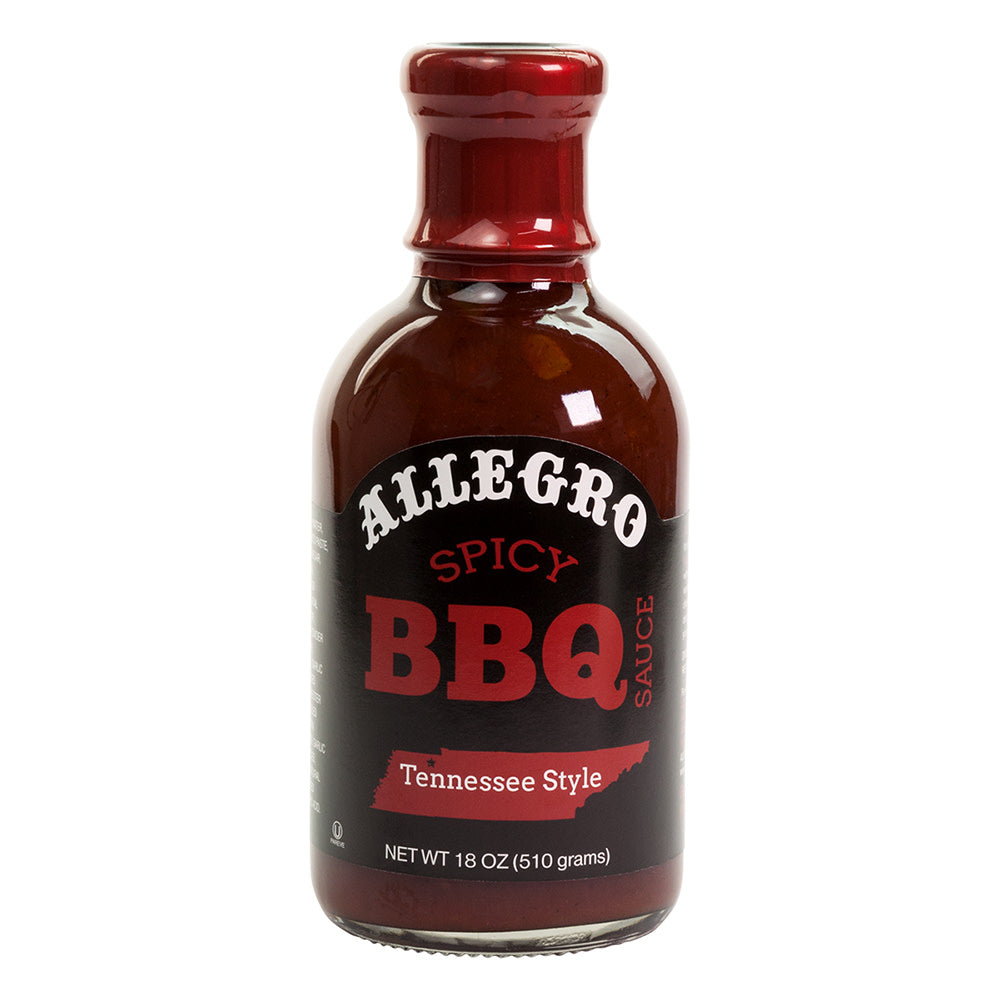 Allegro Spicy Bbq Sauce 18 Oz Bottle