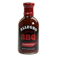 Wholesale Allegro Spicy Bbq Sauce 18 Oz Bottle- Bulk