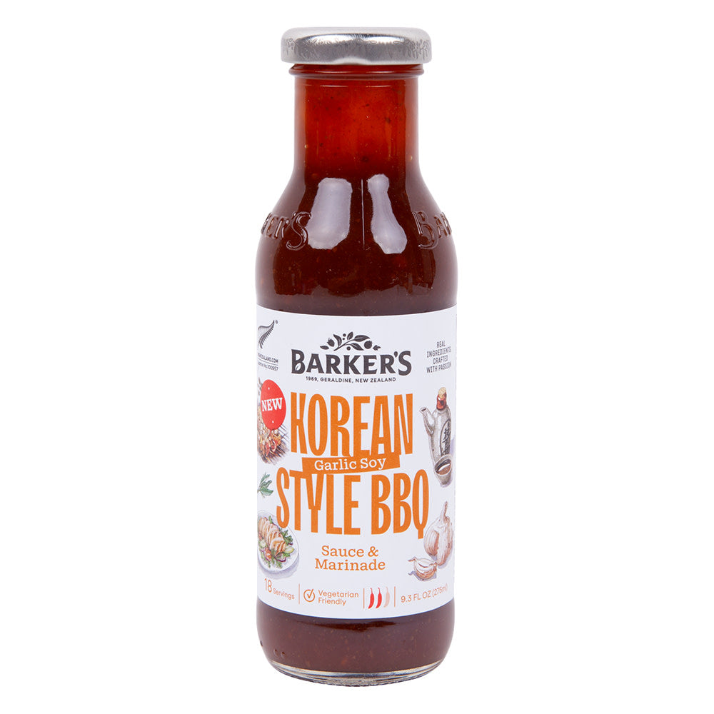 Wholesale Barker'S Korean Bbq Style Sauce & Marinade 9.3 Oz Bottle- Bulk