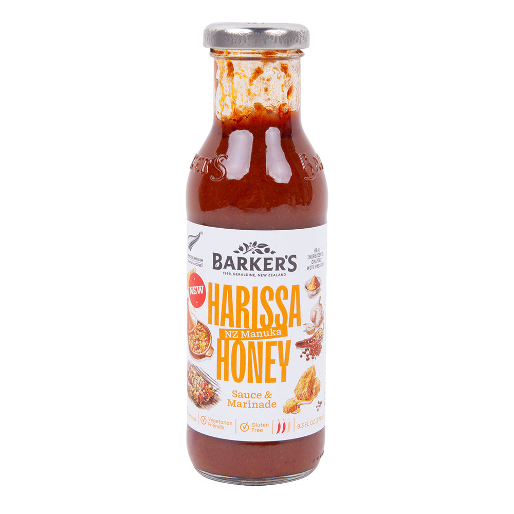 Wholesale Barker'S Harissa Honey Sauce & Marinade 9.3 Oz Bottle-6ct Case Bulk