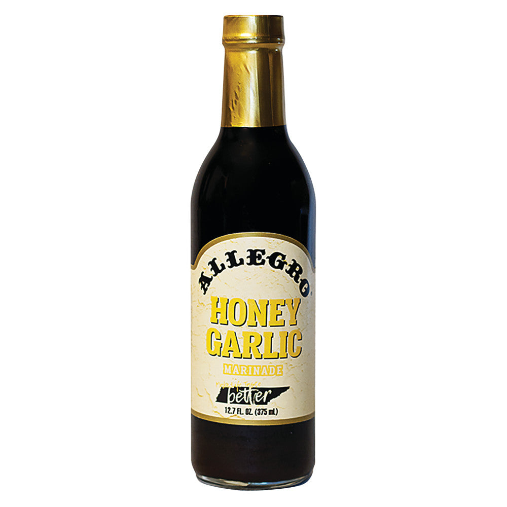 Wholesale Allegro Honey Garlic Marinade 12.7 Oz Bottle- Bulk