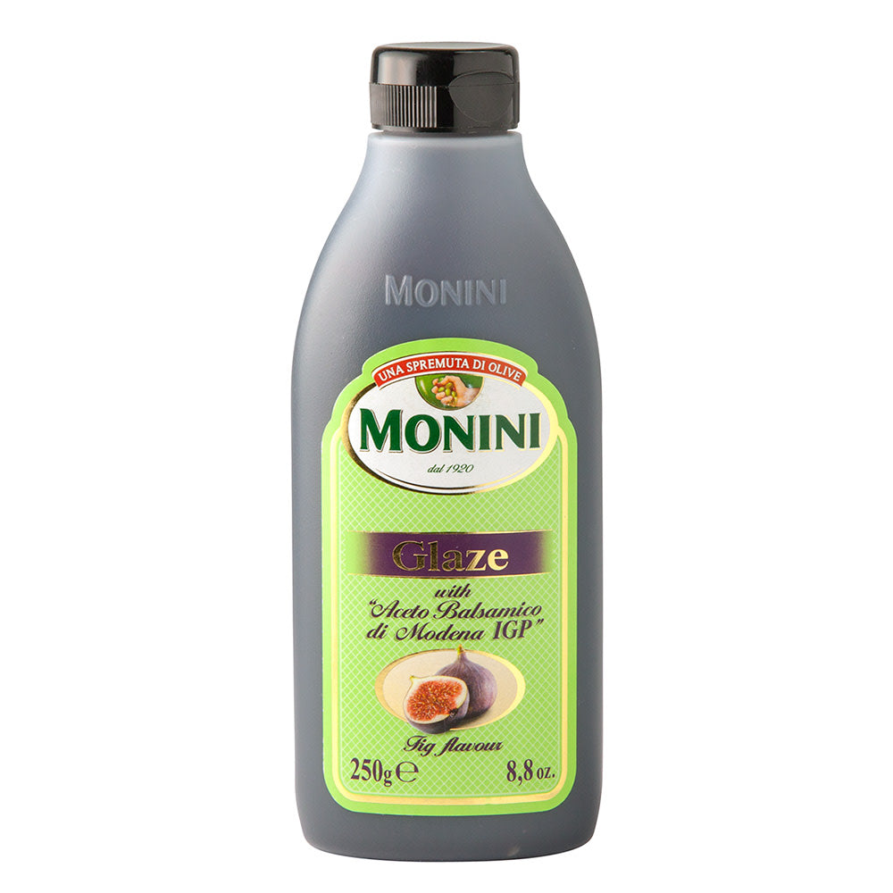 Wholesale Monini Fig Flavored Balsamic Glaze 8.8 Oz Bottle-8ct Case Bulk