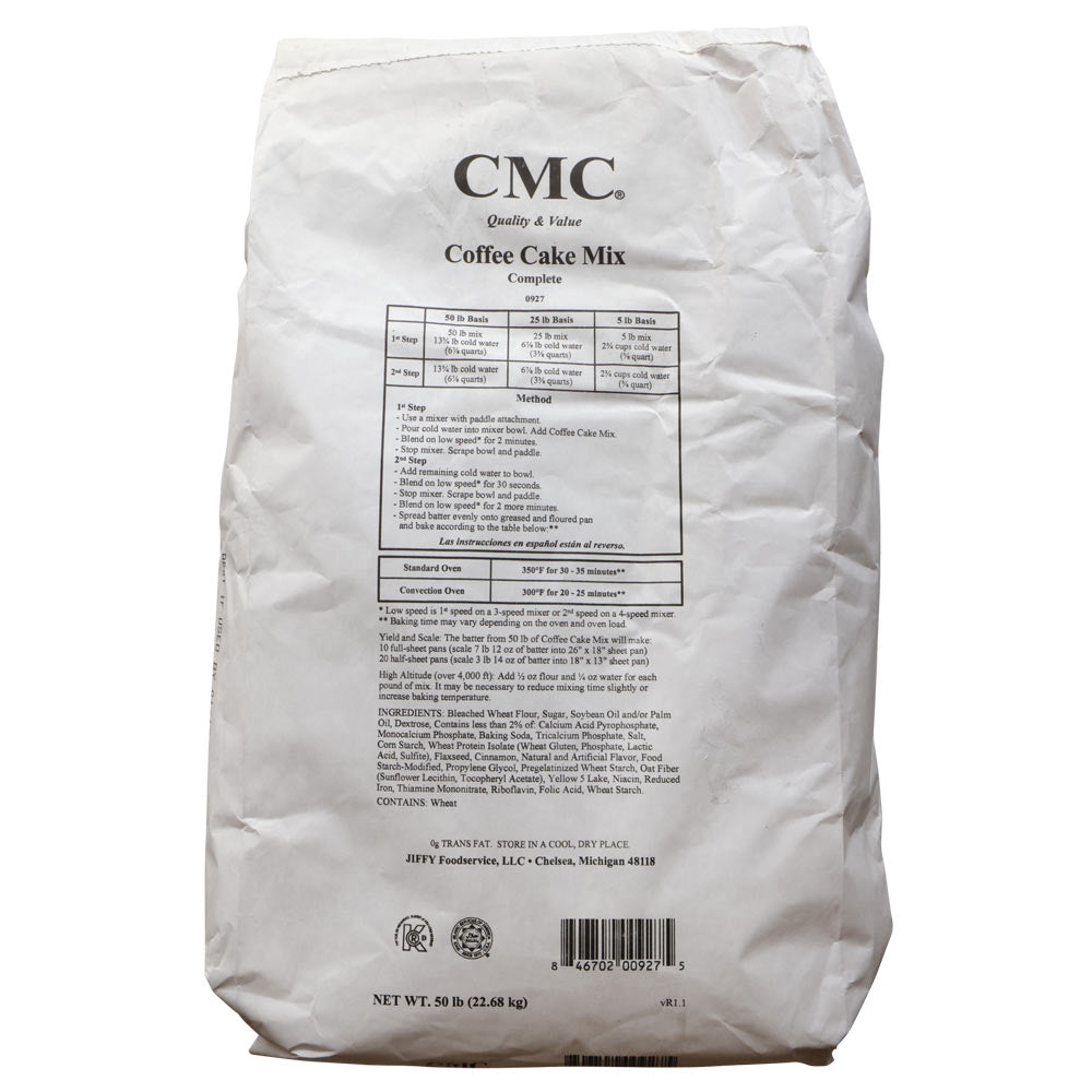 Wholesale Cmc 50Lb Coffee Cake Mix | 50 lb-1ct Case Bulk