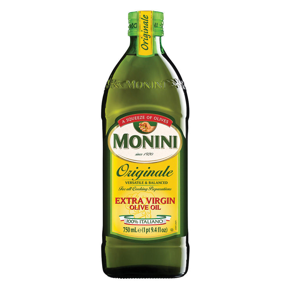 Wholesale Monini Extra Virgin Olive Oil 25.4 Oz Bottle-12ct Case Bulk