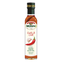 Wholesale Monini Garlic And Chili Flavored Extra Virgin Olive Oil 250 Ml Bottle- Bulk