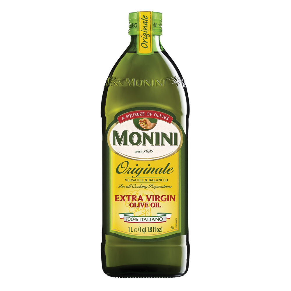 Wholesale Monini Extra Virgin Olive Oil 33.8 Oz Bottle-12ct Case Bulk