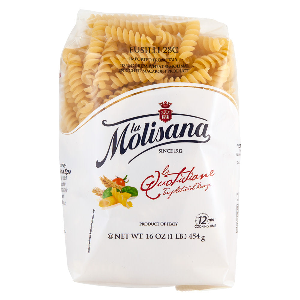 Wholesale La Molisana Fusilli Pasta 16 Oz Bag # 28C- Bulk