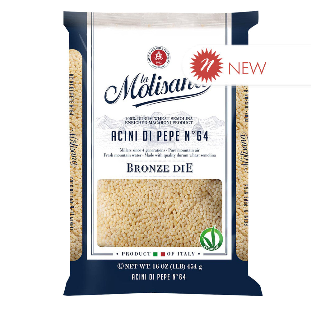 Wholesale La Molisana Acini Di Pepe #64 16 Oz Bag- Bulk