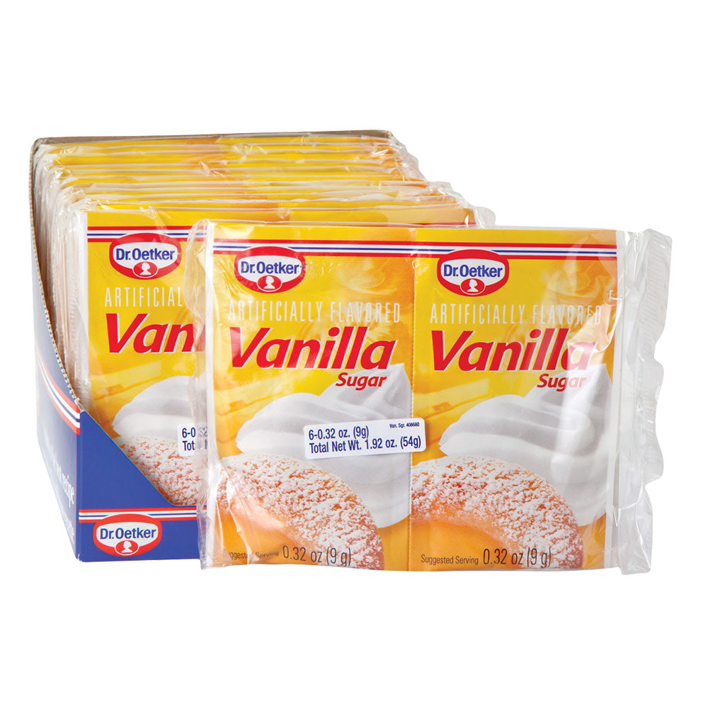 Wholesale Dr. Oetker Vanilla Sugar 0.32 Oz- Bulk