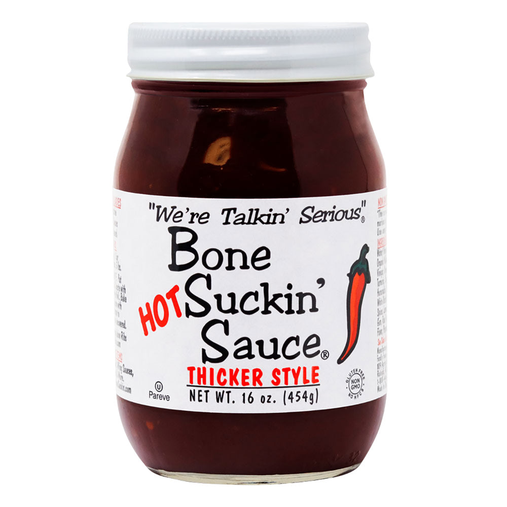 Wholesale Bone Suckin' Thicker Style Hot Sauce- Bulk