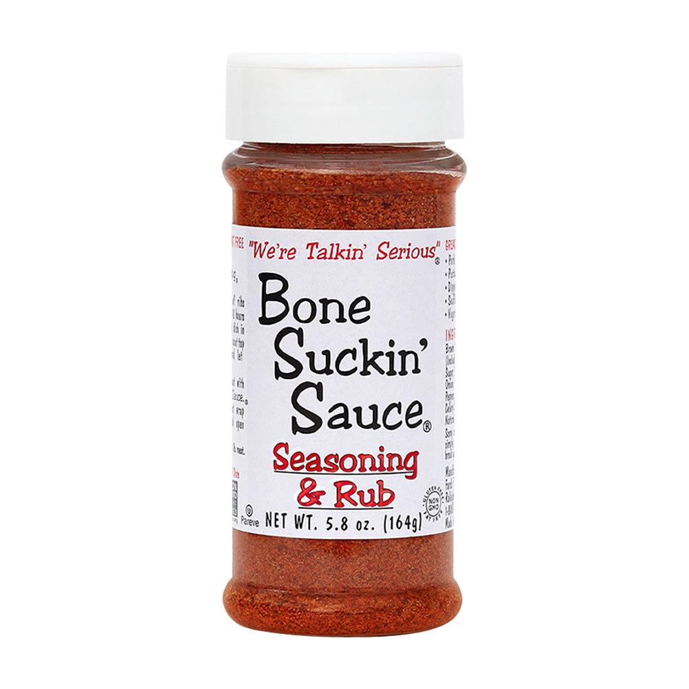 Bone Suckin' Sauce Seasoning And Rub 6.2 Oz Bottle
