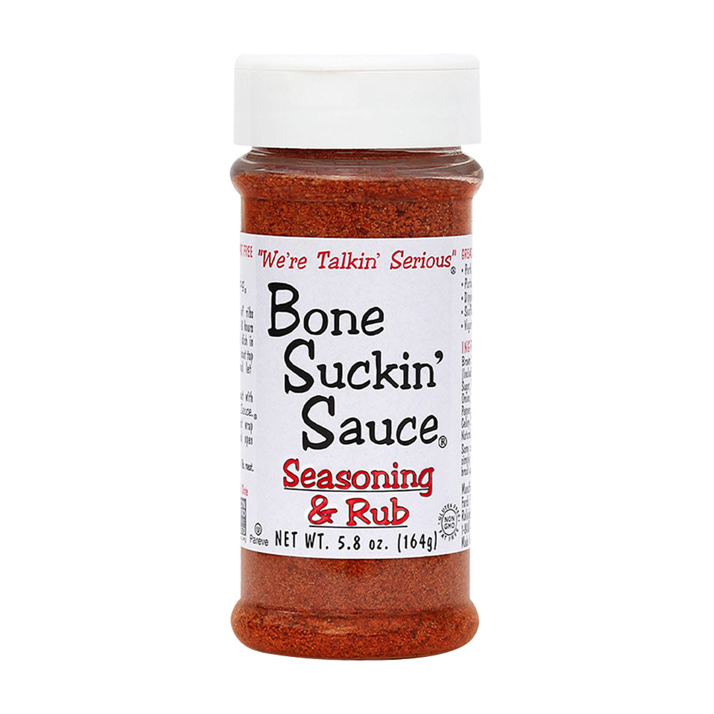 Wholesale Bone Suckin' Sauce Seasoning And Rub 6.2 Oz Bottle- Bulk