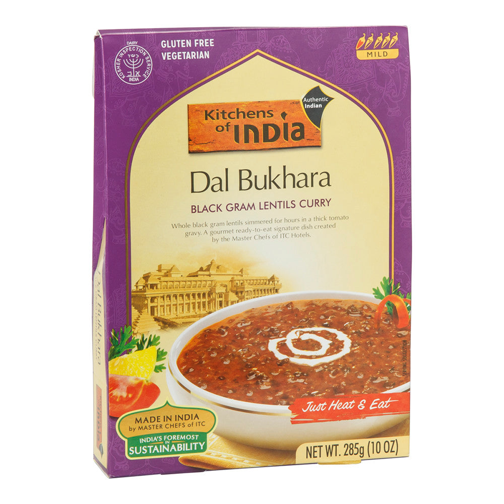 Wholesale Kitchens Of India Dal Bukara Black Gram Lentils Curry 10 Oz- Bulk