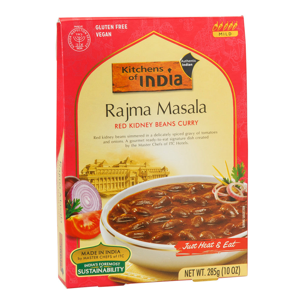 Wholesale Kitchens Of India Rajma Masala Red Kidney Beans Curry 10 Oz- Bulk