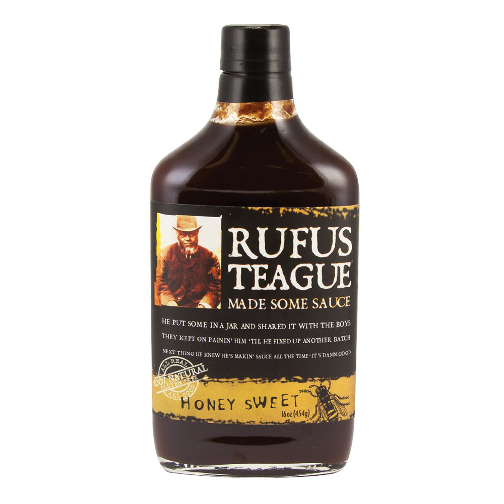 Wholesale Rufus Teague Honey Sweet Bbq Sauce 16 Oz Bottle-6ct Case Bulk