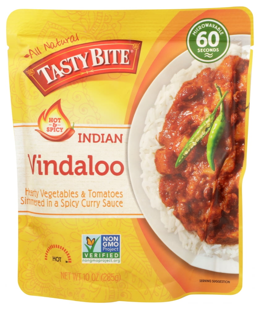 Tasty Bite Indian Vindaloo Hot & Spicy 10 Oz Bag