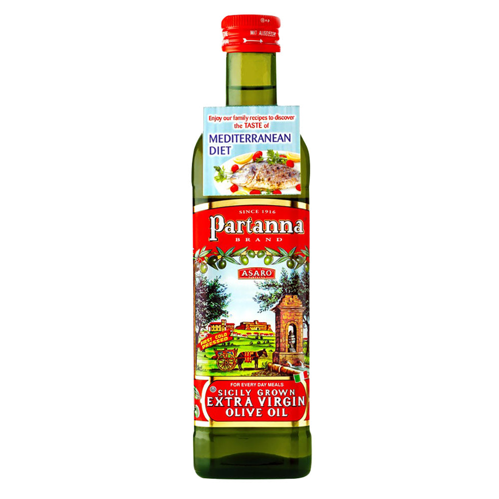 Wholesale Partanna Extra Virgin Olive Oil 25.5 Oz Bottle-4ct Case Bulk