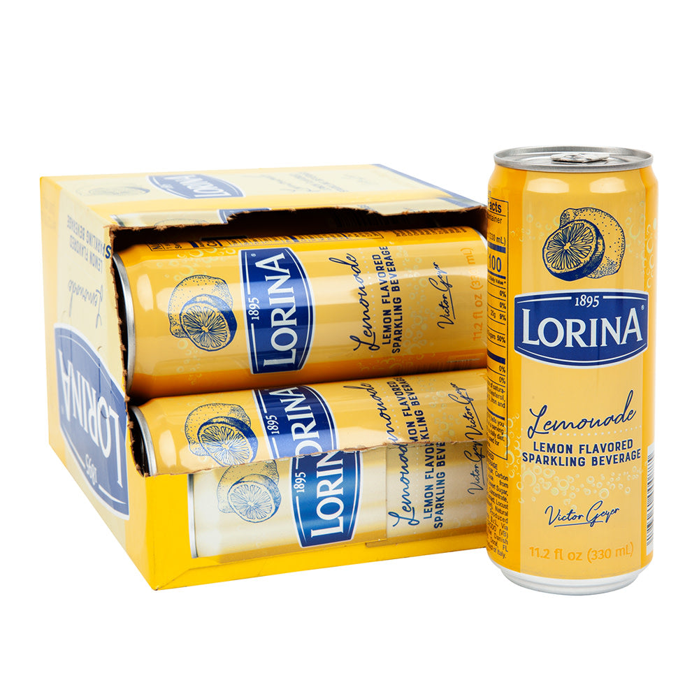 Wholesale Lorina - Lemonade Cans (6Ct) - 11.2Oz- Bulk