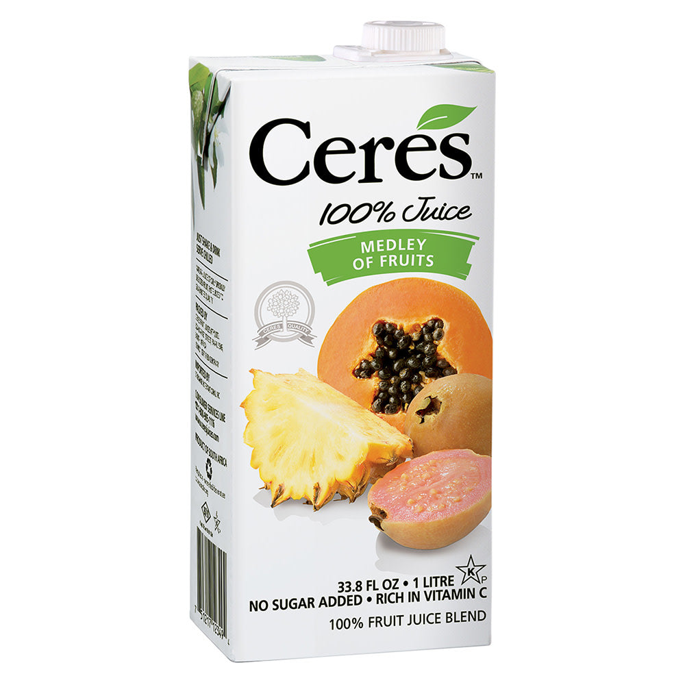 Ceres Medley Of Fruit Juice 33.8 Oz