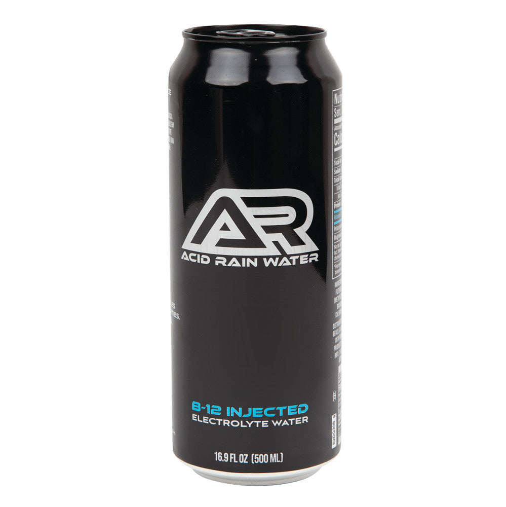 Acid Rain Water B-12 Injected Electrolyte Water 16.9 Oz Can
