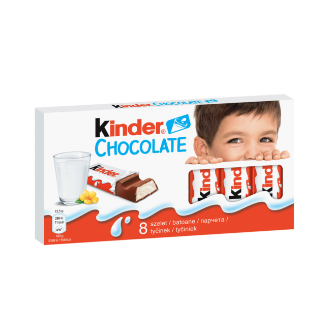 Wholesale Kinder Chocolate Bars 100 GM-20ct Case Bulk