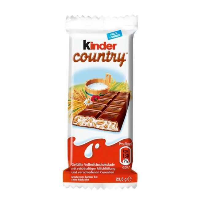 Wholesale Kinder Country Wafer Bar 24 GM-40ct Case Bulk