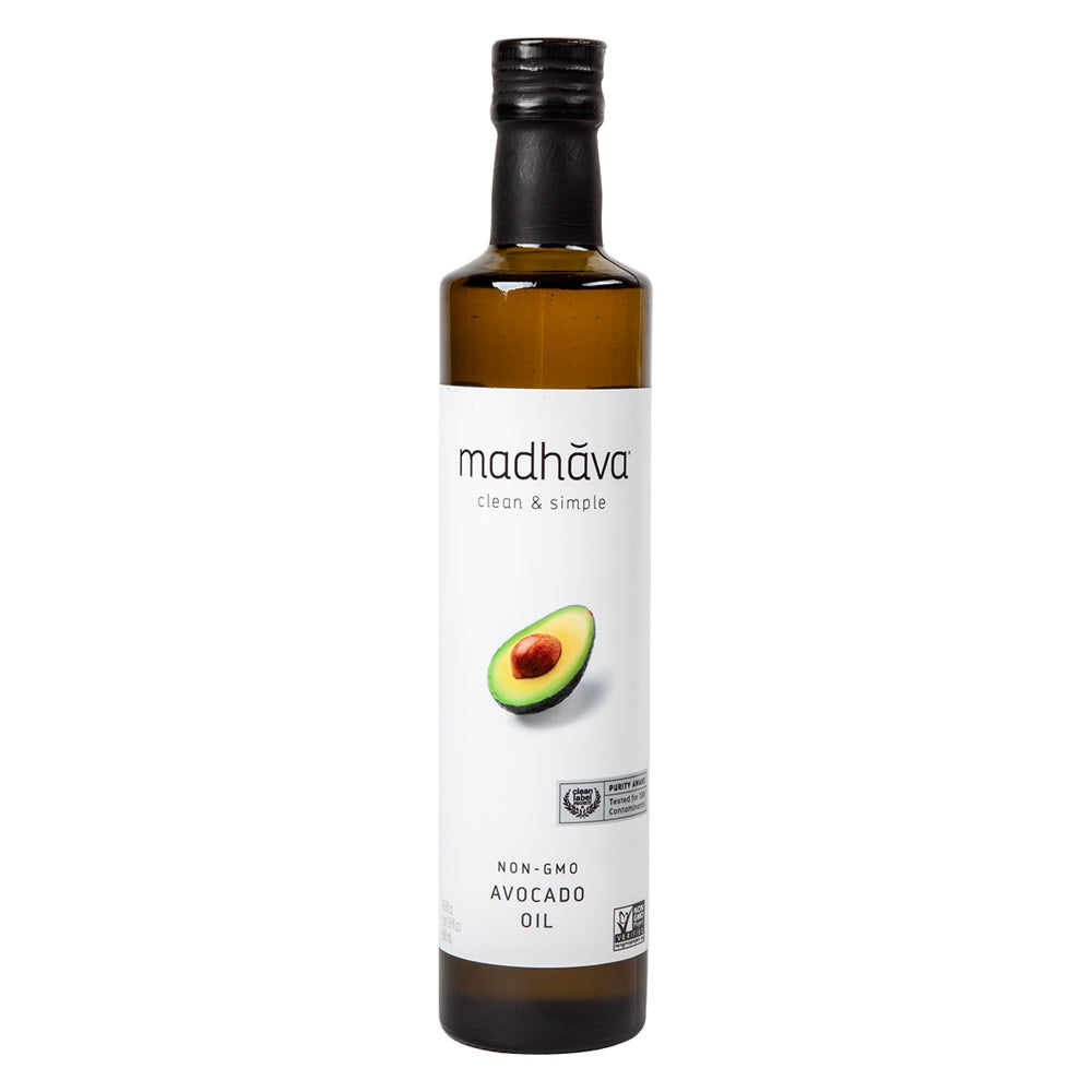 Wholesale Madhava Avocado Oil 16.9 Oz Bottle- Bulk