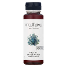 Wholesale Madhava Amber Agave Nectar 11.75 Oz Bottle- Bulk