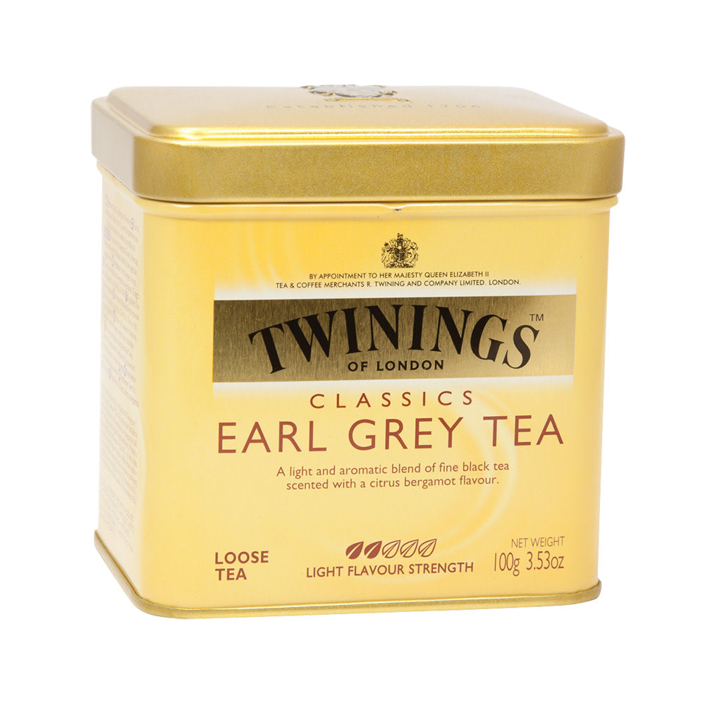 Wholesale Twinings Earl Grey Tea 3.53 Oz Tin- Bulk