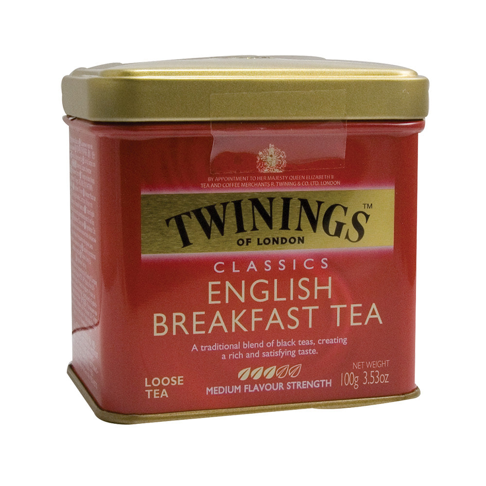 Wholesale Twinings English Breakfast Tea 3.53 Oz Tin-6ct Case Bulk