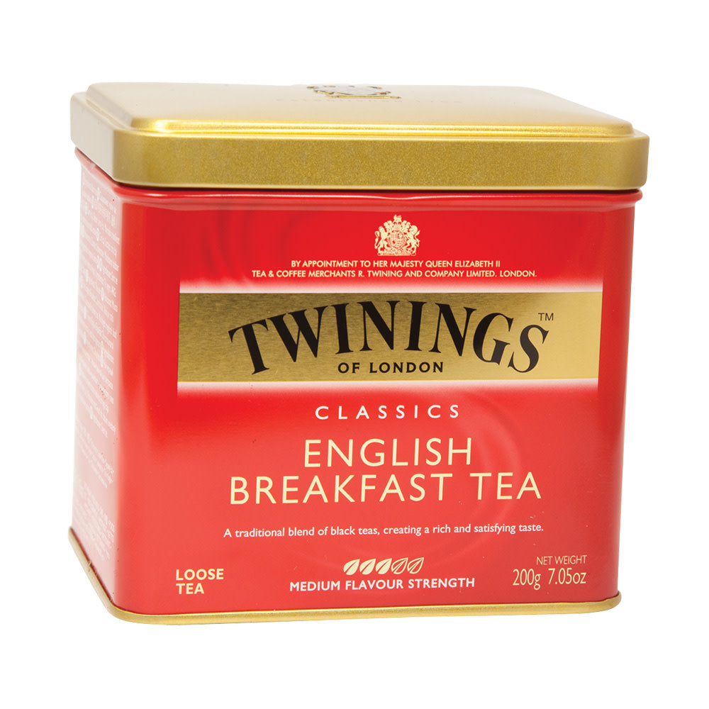 Wholesale Twinings English Breakfast Tea 7.5 Oz Tin- Bulk