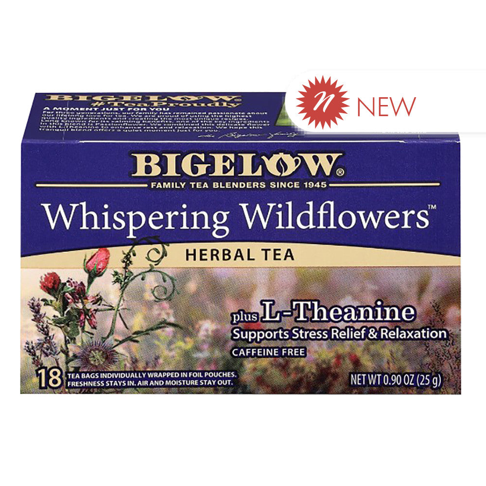 Wholesale Bigelow - Whispering Wildfl Pcs Lthea H Tea - 18Ct- Bulk