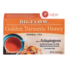 Wholesale Bigelow - Golden Turmeric Honey + Adapto - 18Ct - Pk6- Bulk