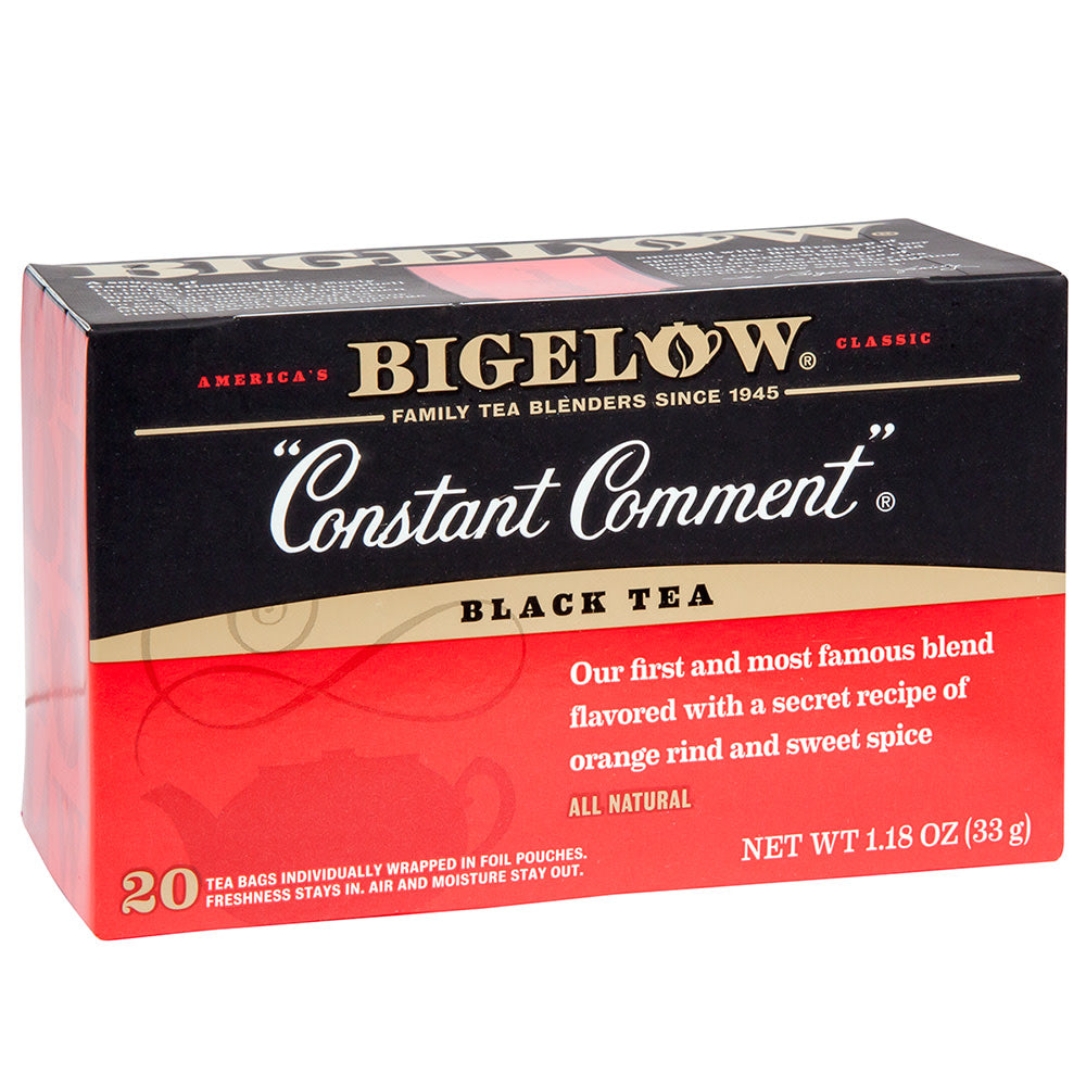 Bigelow Constant Comment Black Tea 20 Ct Box