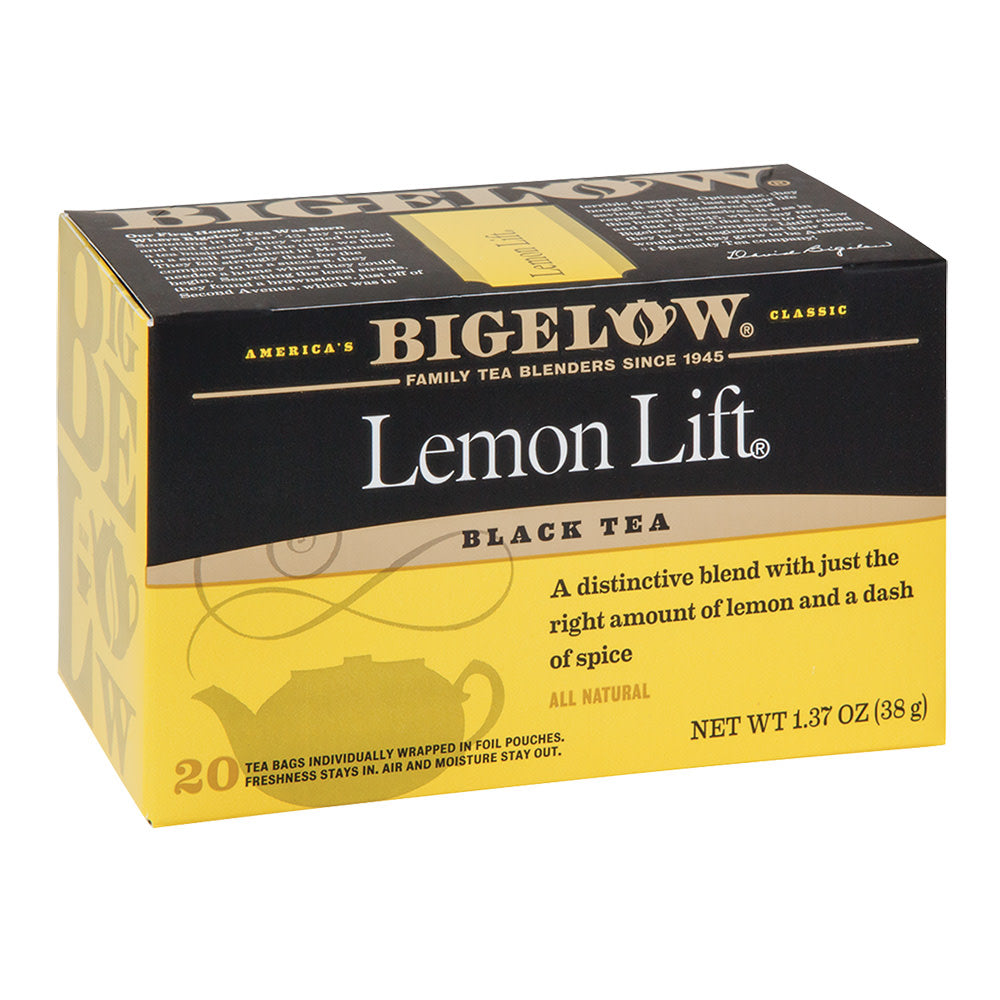 Wholesale Bigelow Lemon Lift Black Tea 20 Ct Box- Bulk