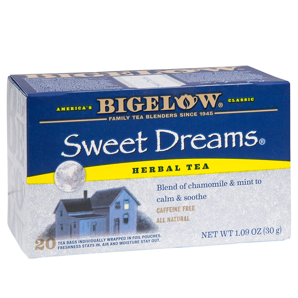 Wholesale Bigelow Sweet Dreams Herbal Tea 20 Ct Box- Bulk