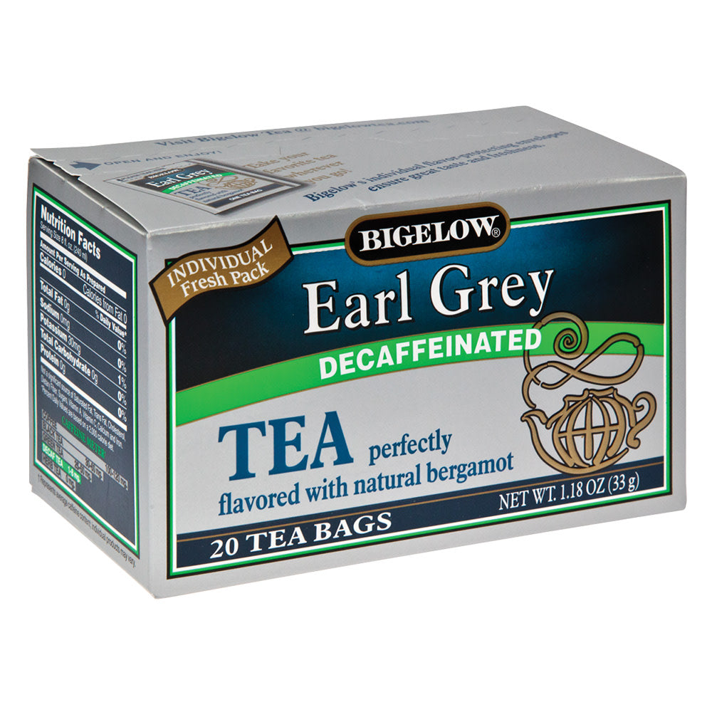 Bigelow Decaf Earl Grey Tea 20 Ct Box