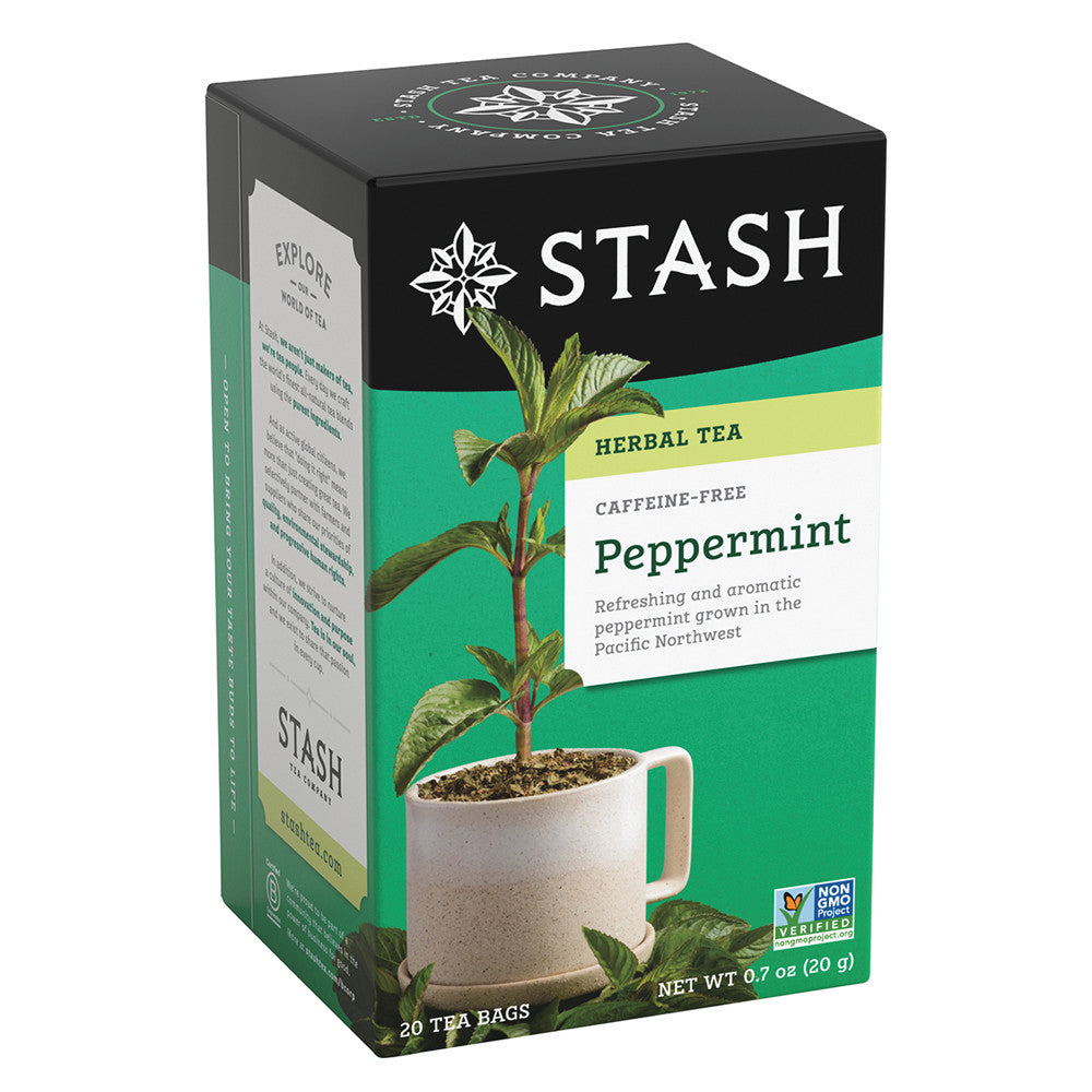 Wholesale Stash Peppermint Tea 20 Ct Box-6ct Case Bulk