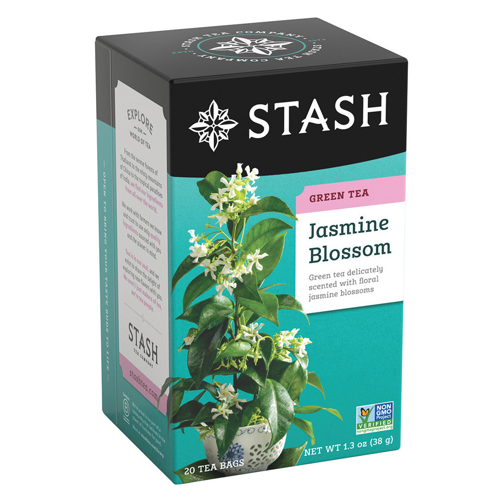 Wholesale Stash Jasmine Blossom Green Tea 20 Ct Box-6ct Case Bulk