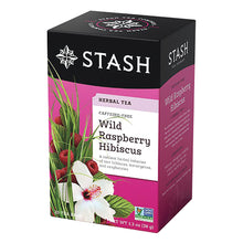 Wholesale Stash Wild Raspberry Hibiscus Herbal Tea 20 Ct Box- Bulk