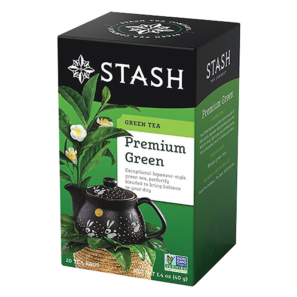 Wholesale Stash Premium Green Tea 20 Ct Box-6ct Case Bulk