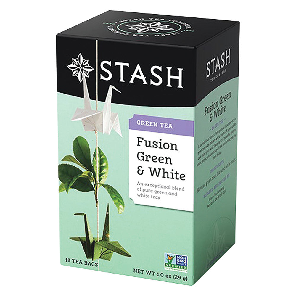 Wholesale Stash Fusion Green And White Tea 18 Ct Box-6ct Case Bulk