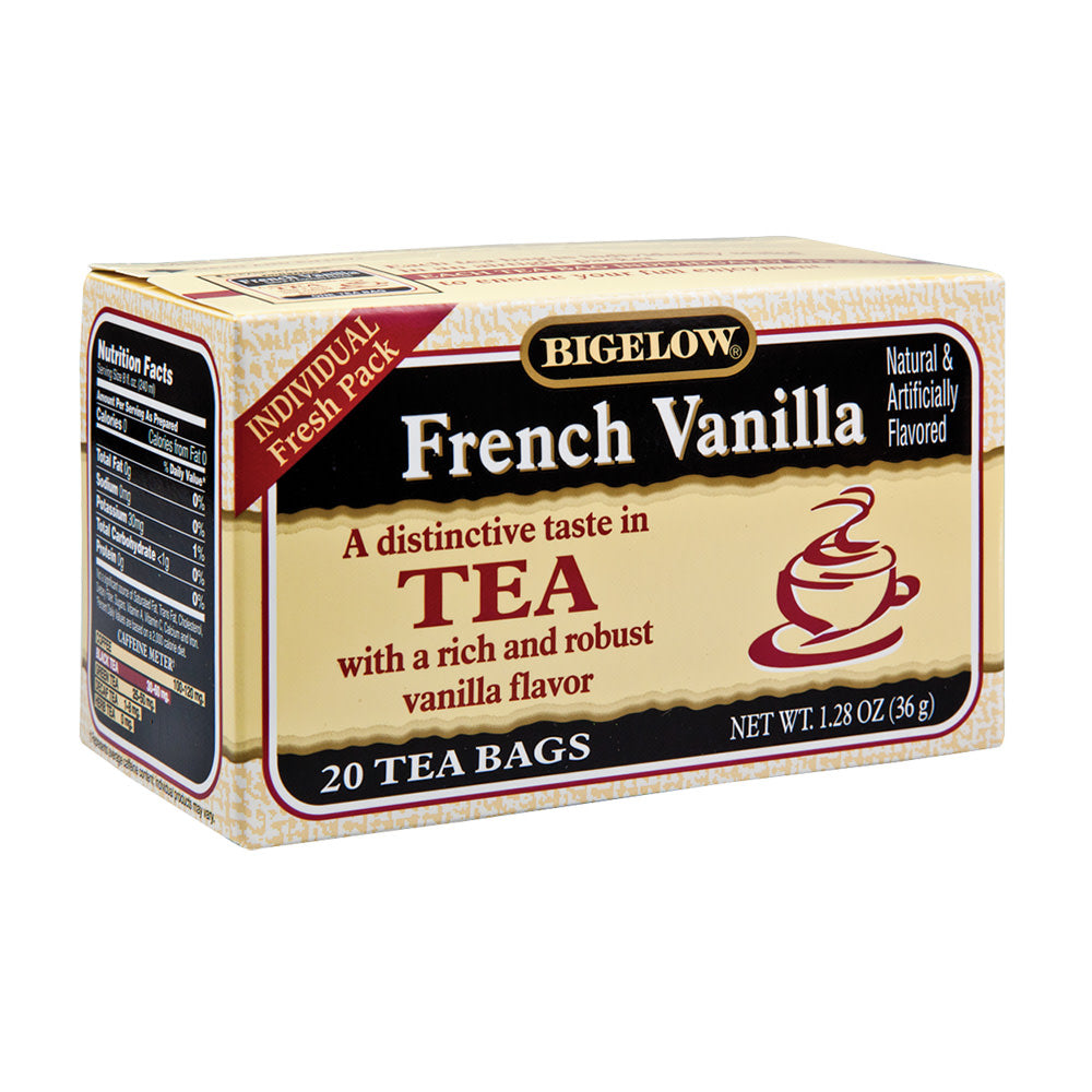 Wholesale Bigelow French Vanilla Tea 20 Ct Box- Bulk
