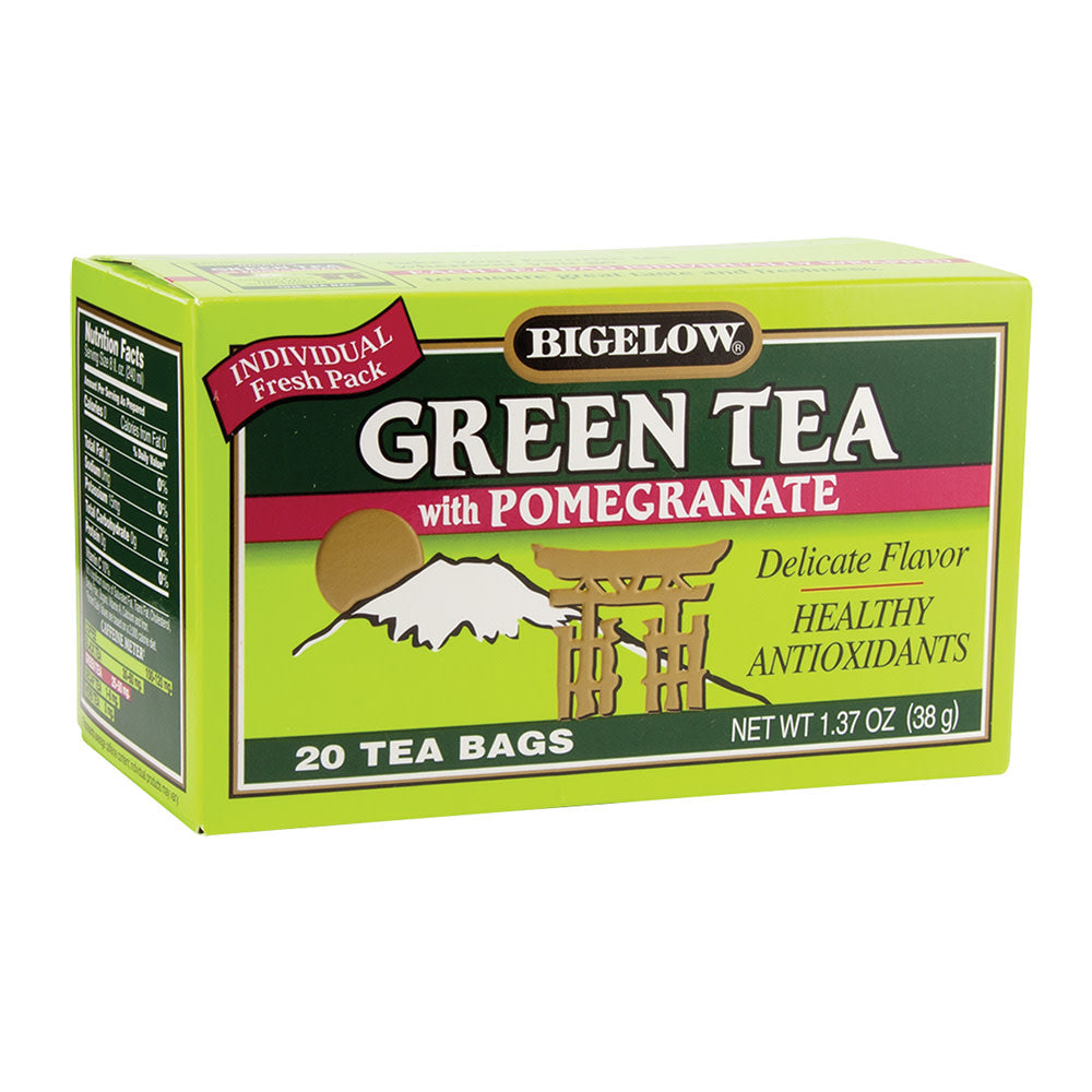 Bigelow Green Tea With Pomegranate 20 Ct Box