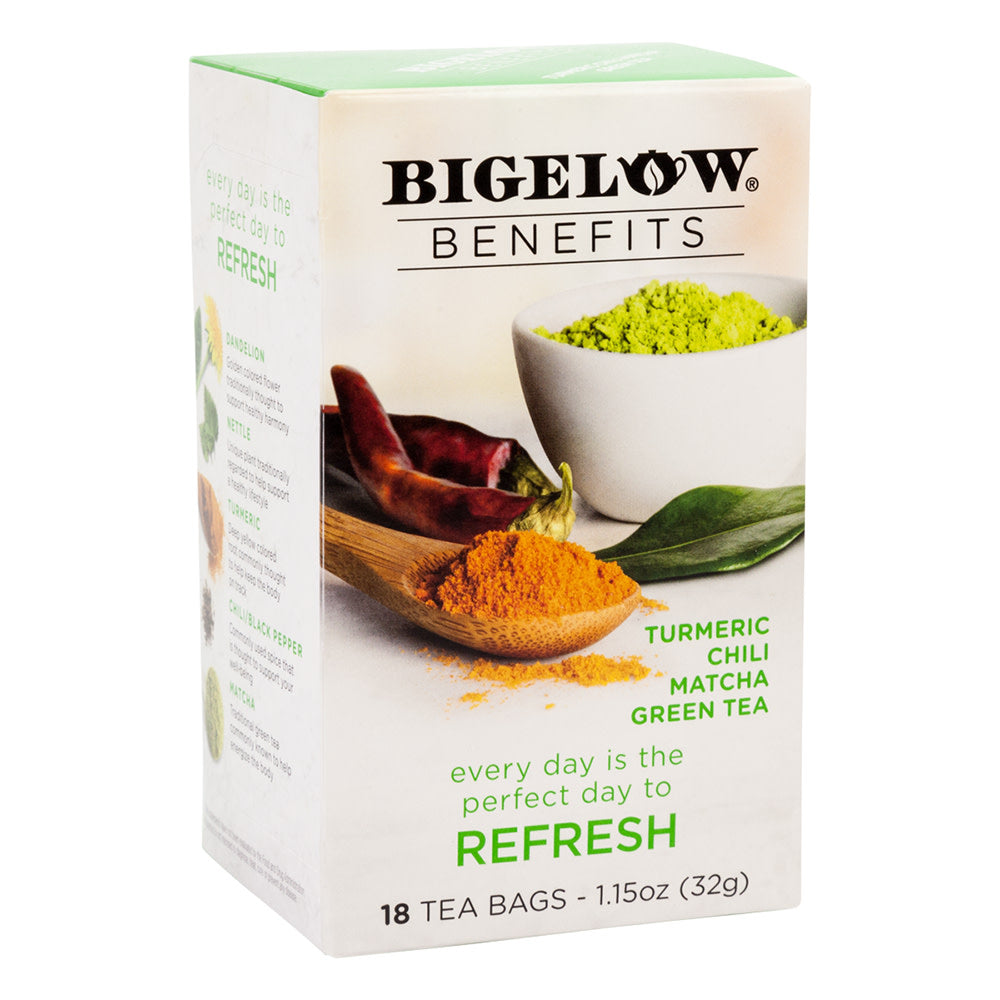 Bigelow Benefits Matcha Green Tea 18 Ct Box