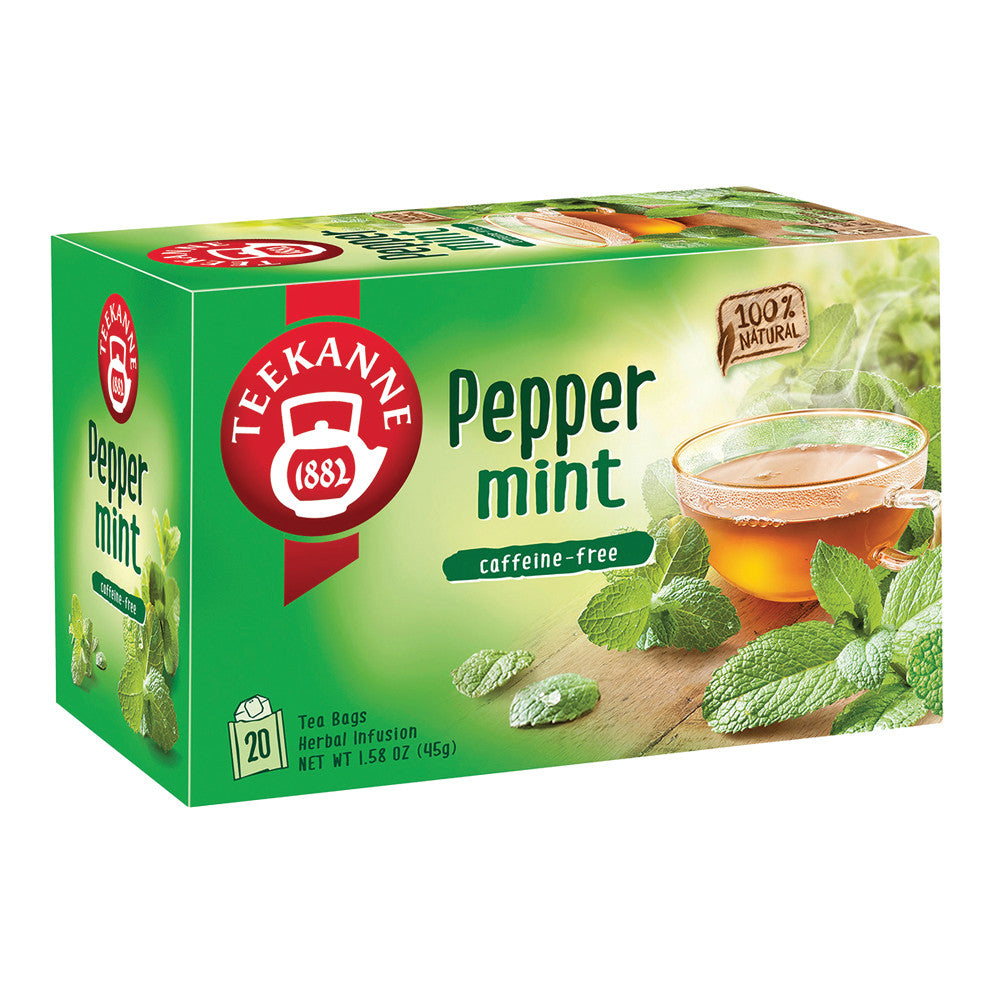 Wholesale Teekanne Peppermint Tea Bags 20 Ct Box-10ct Case Bulk